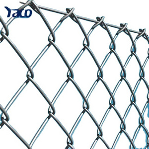 heavy duty 11.5 Gauge Galvanized Steel garden chain link weave fencing security fence