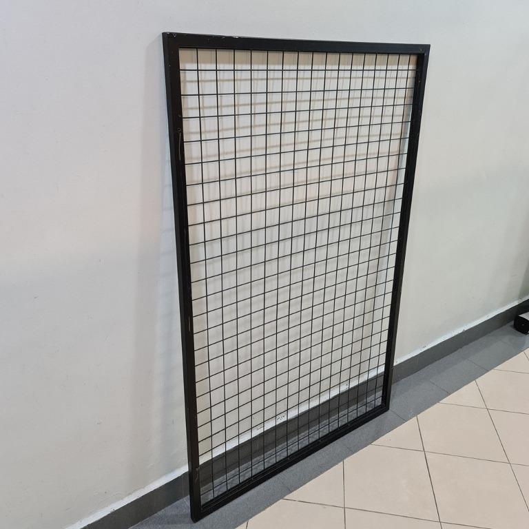 metal cladding powder coated wire mesh steel frame  safety guards Wire Partition Panel