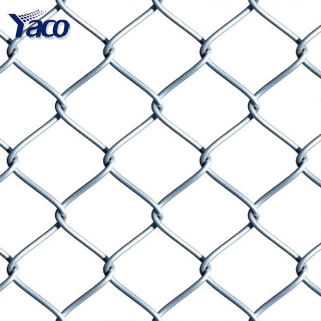 100 ft roll galvanized used chain link fence wire mesh fencing