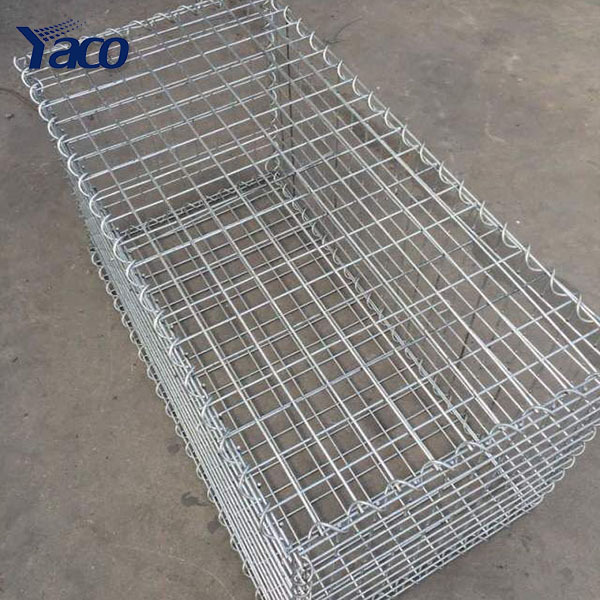 Galfan steel 4mm welded gabion box wire mesh fencing gabion baskets canada price