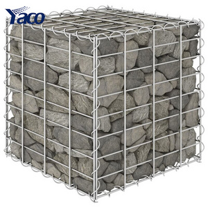 Galfan steel 4mm welded gabion box wire mesh fencing gabion baskets canada price