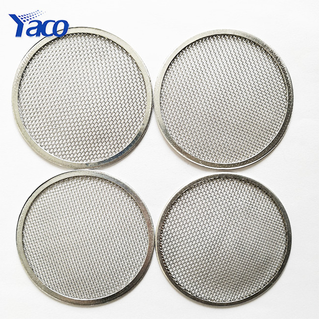 Canada stainless steel  filter screens mesh sieve / stainless steel wire mesh round 50 micron sintered filter disc