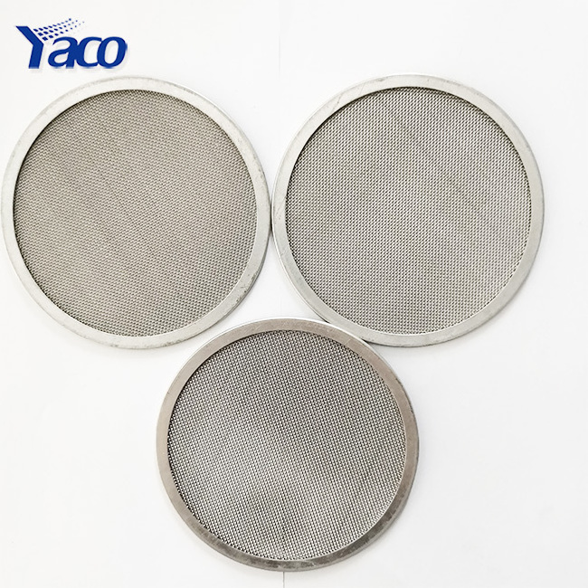 Canada stainless steel  filter screens mesh sieve / stainless steel wire mesh round 50 micron sintered filter disc