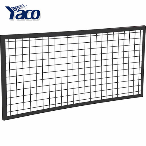 metal cladding powder coated wire mesh steel frame  safety guards Wire Partition Panel