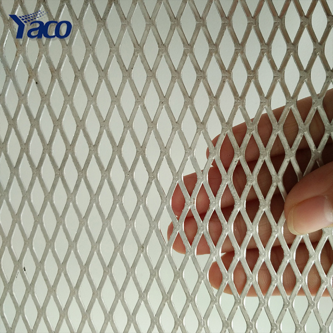 Mini small hole Diamond Wire Mesh Raised Expanded Metal