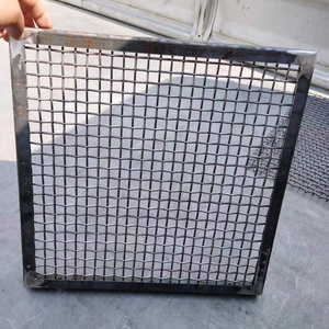 1/2inch 20mm 30mm decorative crimped woven mesh stainless steel crimped wiremesh with frame partition wall