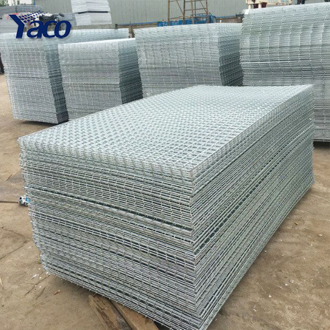 Hot dip galvanized welded GAW gabion mesh stone cage box basket fencing retaining wall cost / 1x1x0.5 Galfan wire gabions Canada