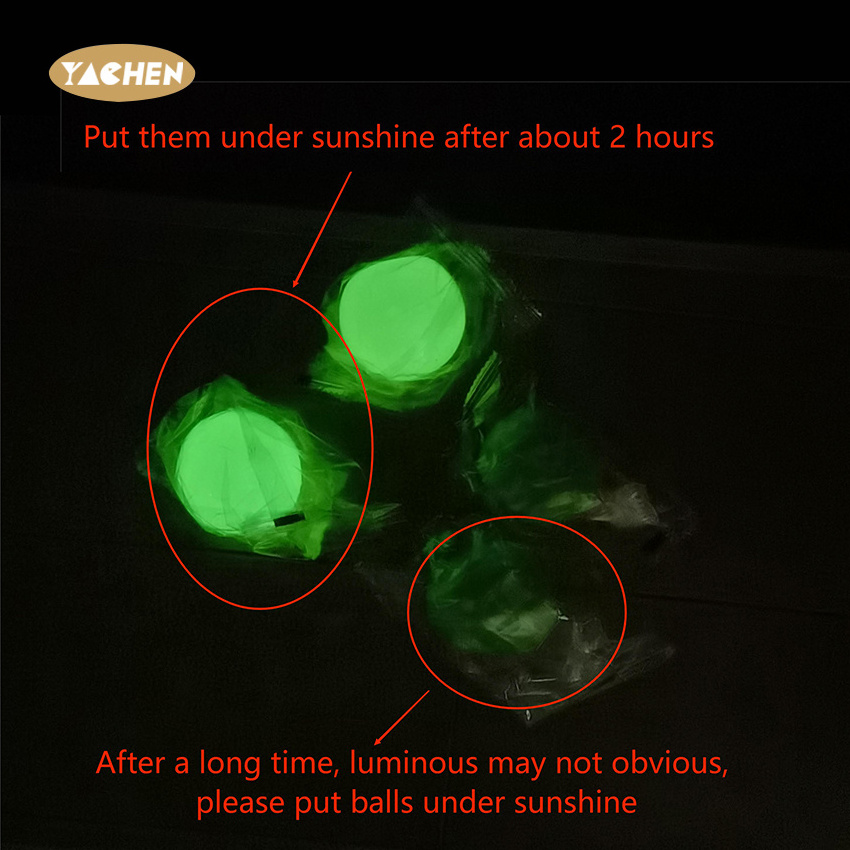 Yachen wholesale relief stress toy ball glowing in the dark sticky balls ceiling for kids fidget toys