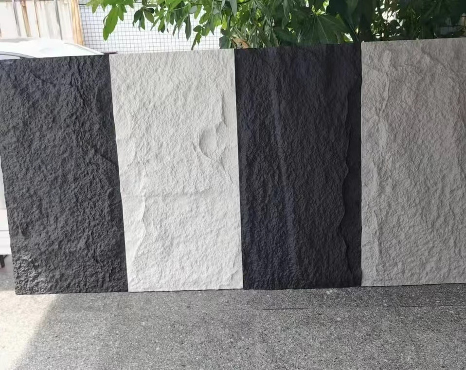 outdoor decorative pu stone exterior faux brick wall cladding 3d pu stone wall panels