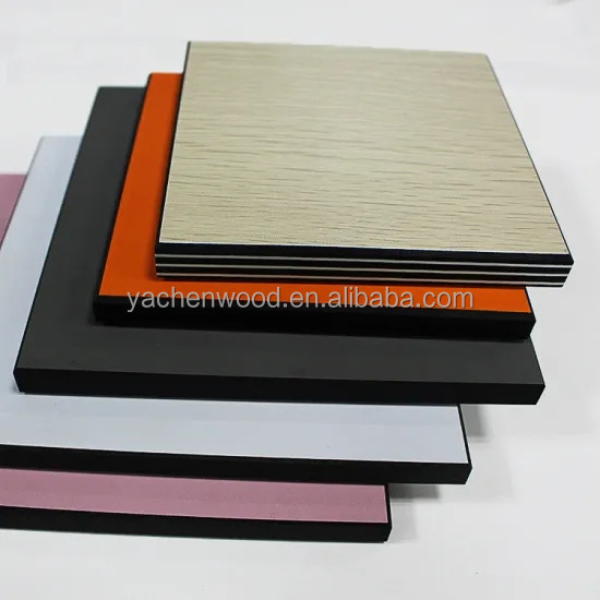 high gloss melamine laminate board hpl sheet formica faced plywood