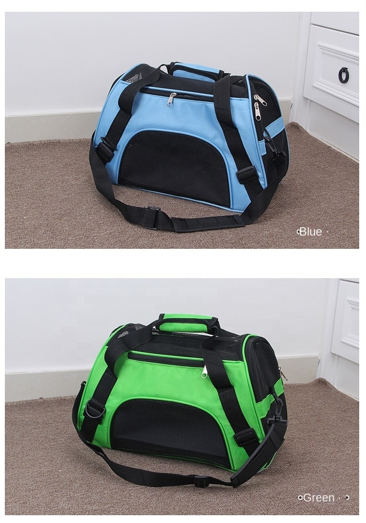 High Quality Small Medium Cat Carrier Portable Oxford Puppy Pet Backpack Soft Pet Travel Carrier