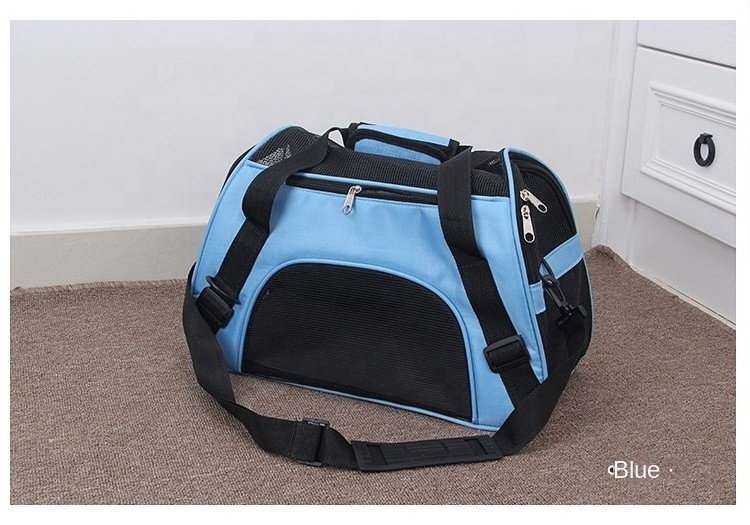 High Quality Small Medium Cat Carrier Portable Oxford Puppy Pet Backpack Soft Pet Travel Carrier