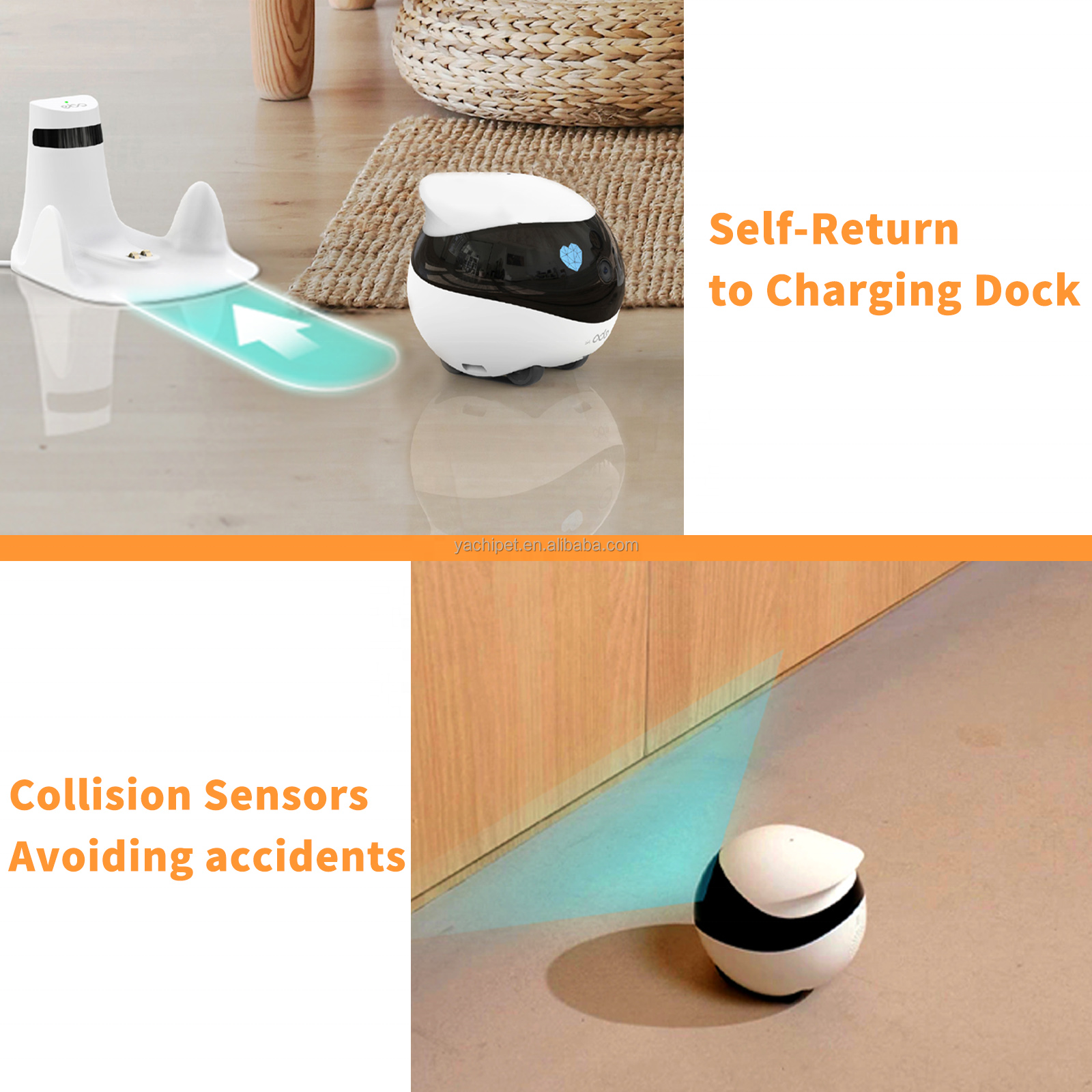 Smart App Wireless Control Ebo SE Pet Companion Robot Camera Laser Automatic Electron Interactive Robotic Cat Toys