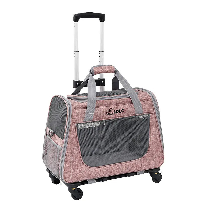 New Fashion Outdoor Pet Luggage Easy To Carry And Foldable Wholesale Multifunction Bag With Wheel