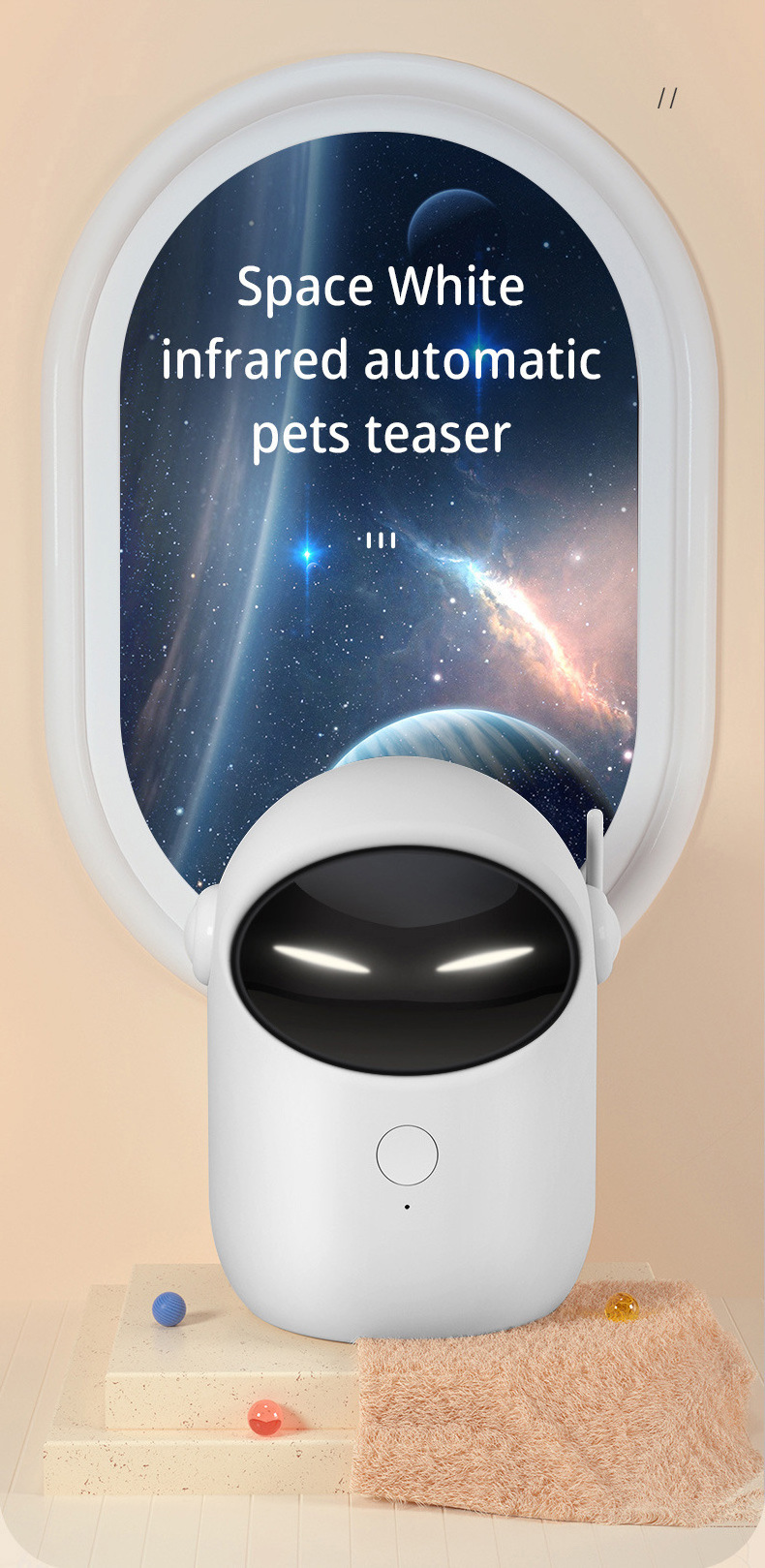 Automatic Laser Light Cat /Dog Toy Interactive Smart Pet Cat Indoor Toys For Dog Infrared teaser pet