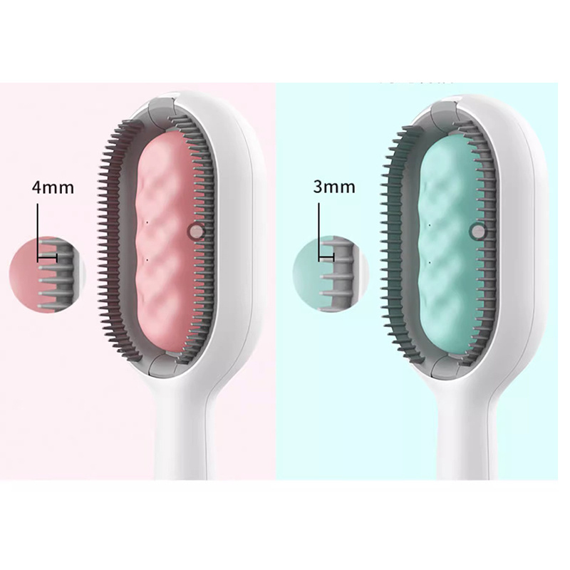 steamy pet brush pet cat dog shower bath massage brush bathing brush for cat steam comb