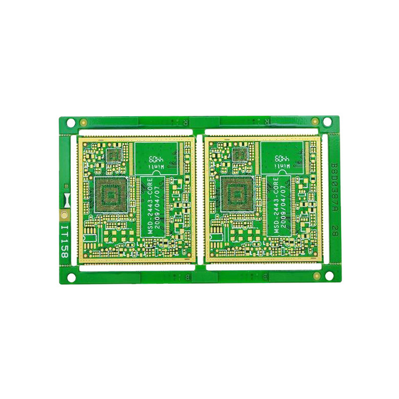 Double-sided Fr4 94v0 Circuit Board Pcb High Frequency Pcb Prototype Black board electronic  OEM LED PCBA Electronics Device