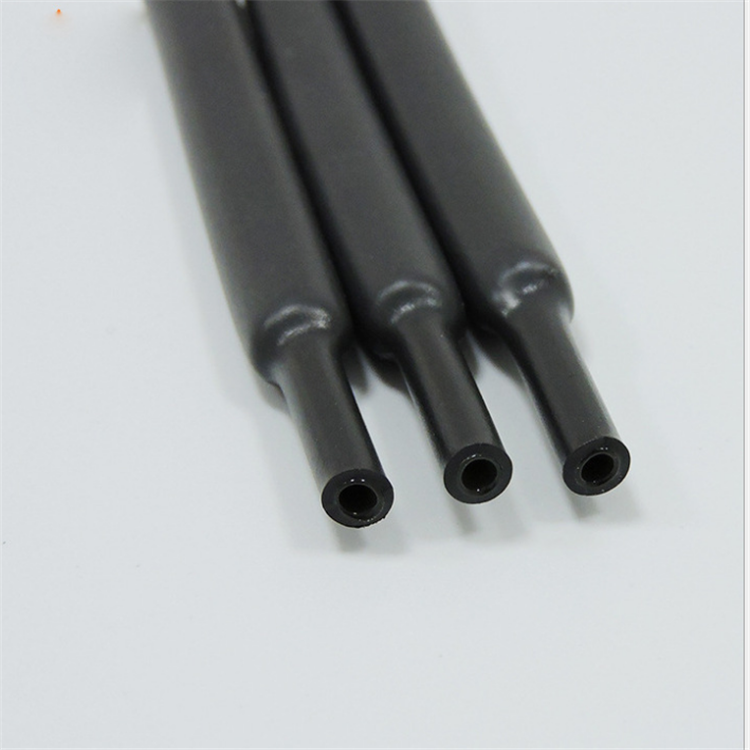 Heat shrinkable insulated sleeve double wall silicone rubber heat shrink tube with adhesive shrinkable tube