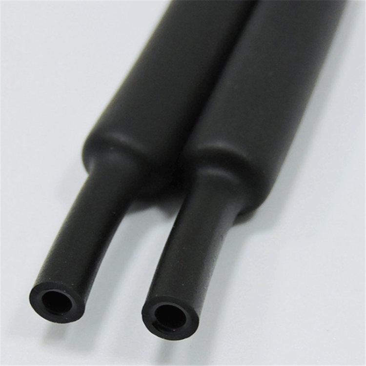 Heat shrinkable insulated sleeve double wall silicone rubber heat shrink tube with adhesive shrinkable tube