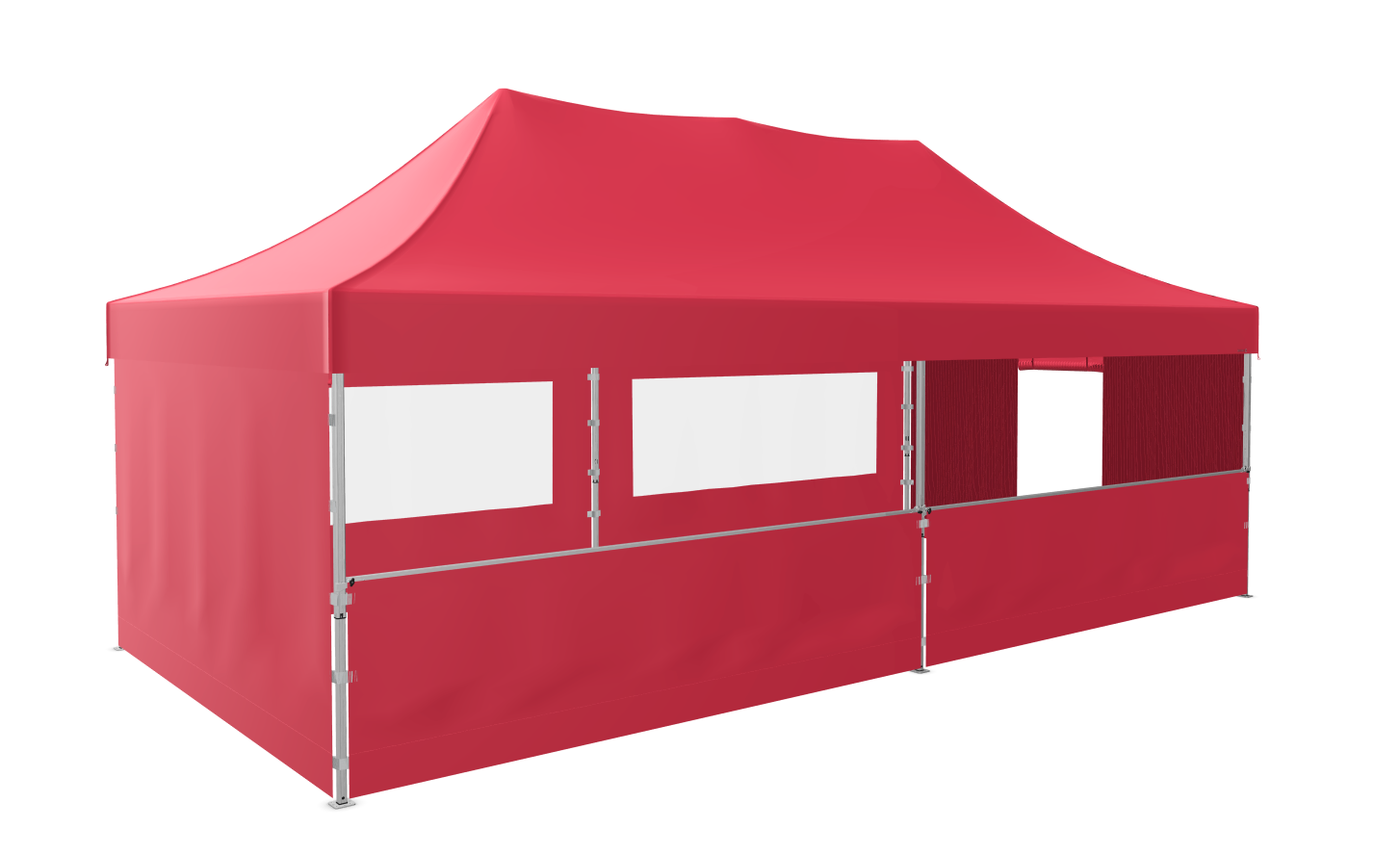 3x3 3x4 4x4 4x6 Easy Pop Up Canopy Iron Aluminum Frame Folding Gazebo Trade Show Tent event tent