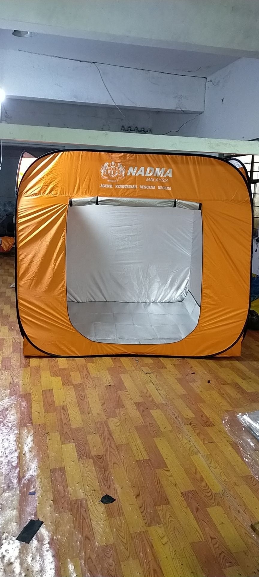 Malaysia hot sale Indoor cubicle tent for Tsunami Typhoon Earthquake with competitive price