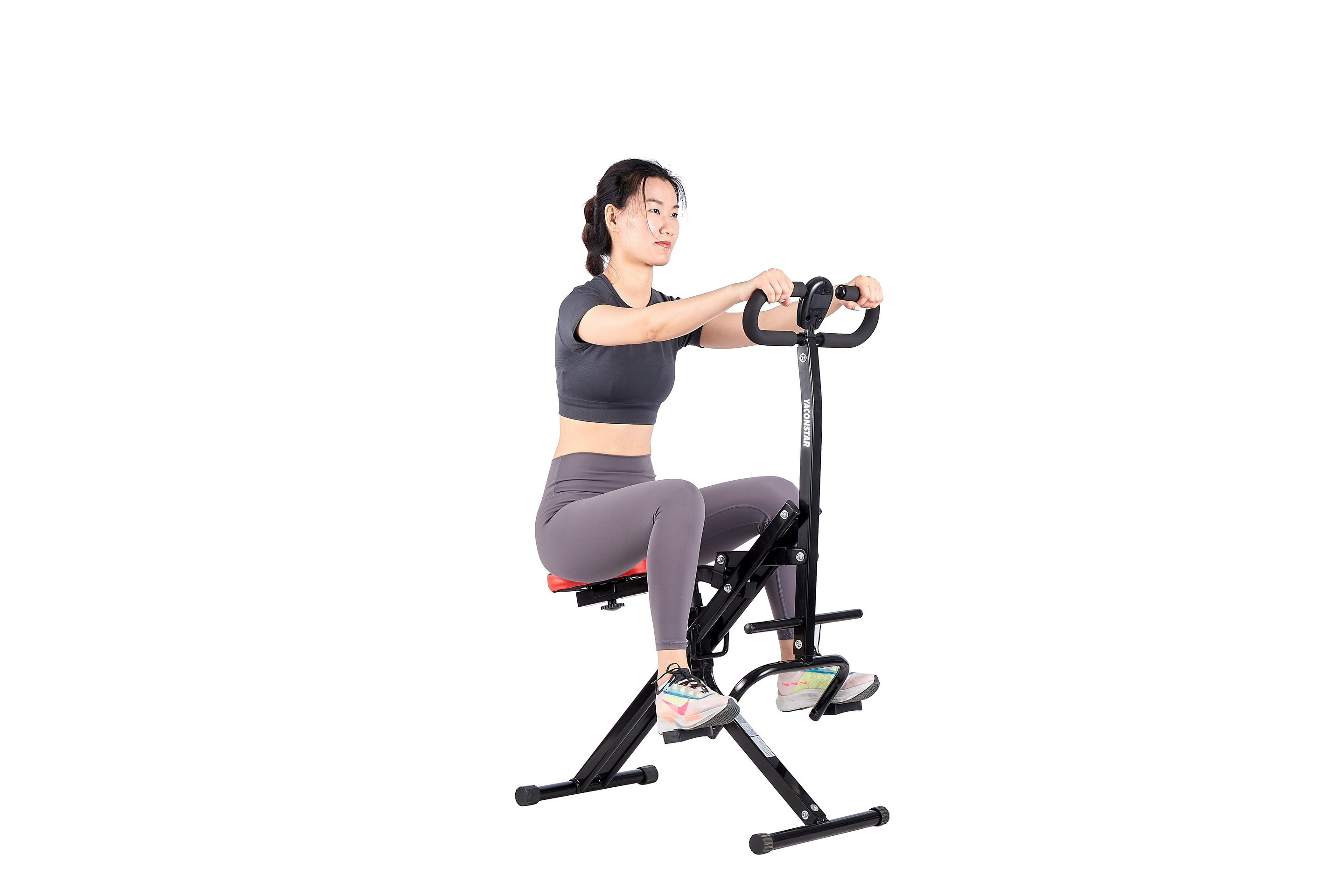 2024  gym fitness electric total crunch horse rider exercise machine riding horse riding simulator exercise machine