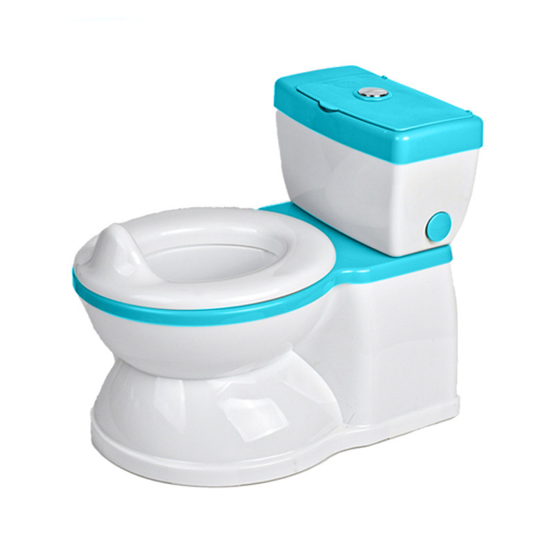 Eco-friendly children's training toilet plastic potty seat Realistic Potty Training Toilet Looks and Feels Like an Adult Toilet