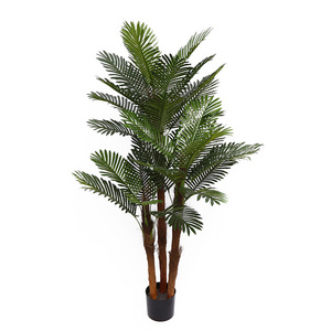 Wholesale High Simulation Green Plants Plastic Hawaii Fake Tropical Palm Tree Indoor Outdoor Garden Decor