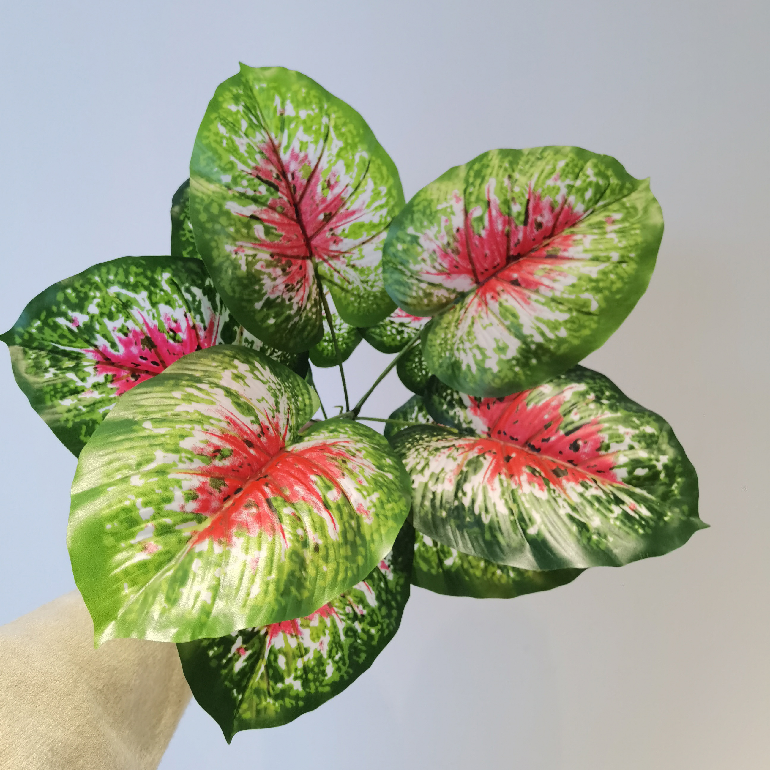 YD8735 Wholesale caladium artificial plants small bonsai plant tree yiwu yada manufacturer