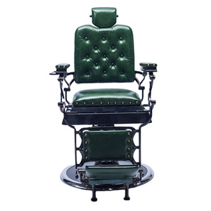 Factory hot sale newest design professional armrest parts antique barber chair