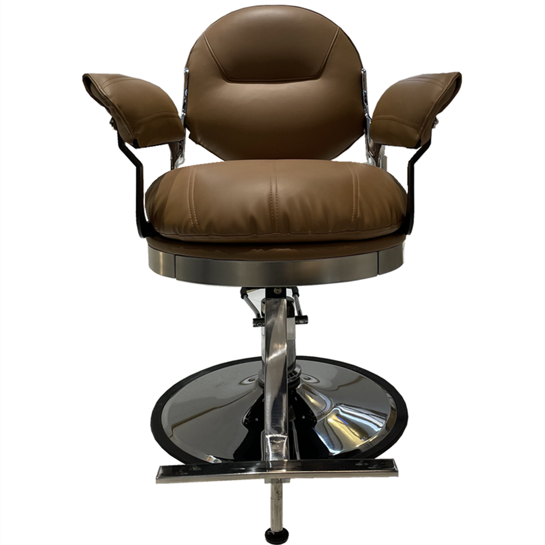 Factory Price brown salon chair beauty parlour chair salon furniture