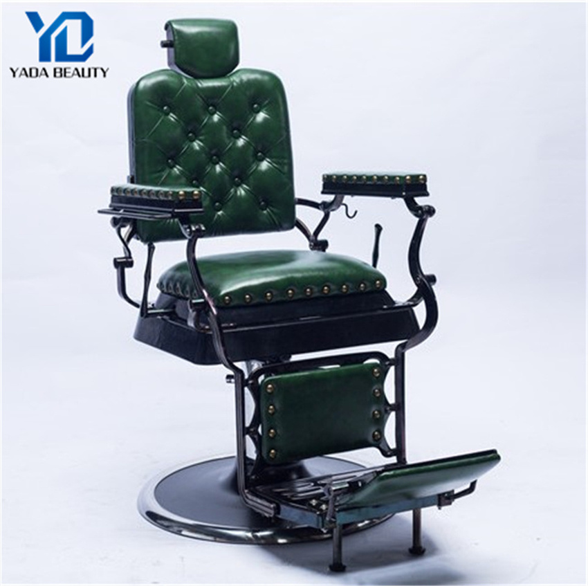 Factory hot sale newest design professional armrest parts antique barber chair