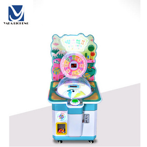 Baby paradise Kids Coin Game Machines Prize Lollipop vending candy coin game machine