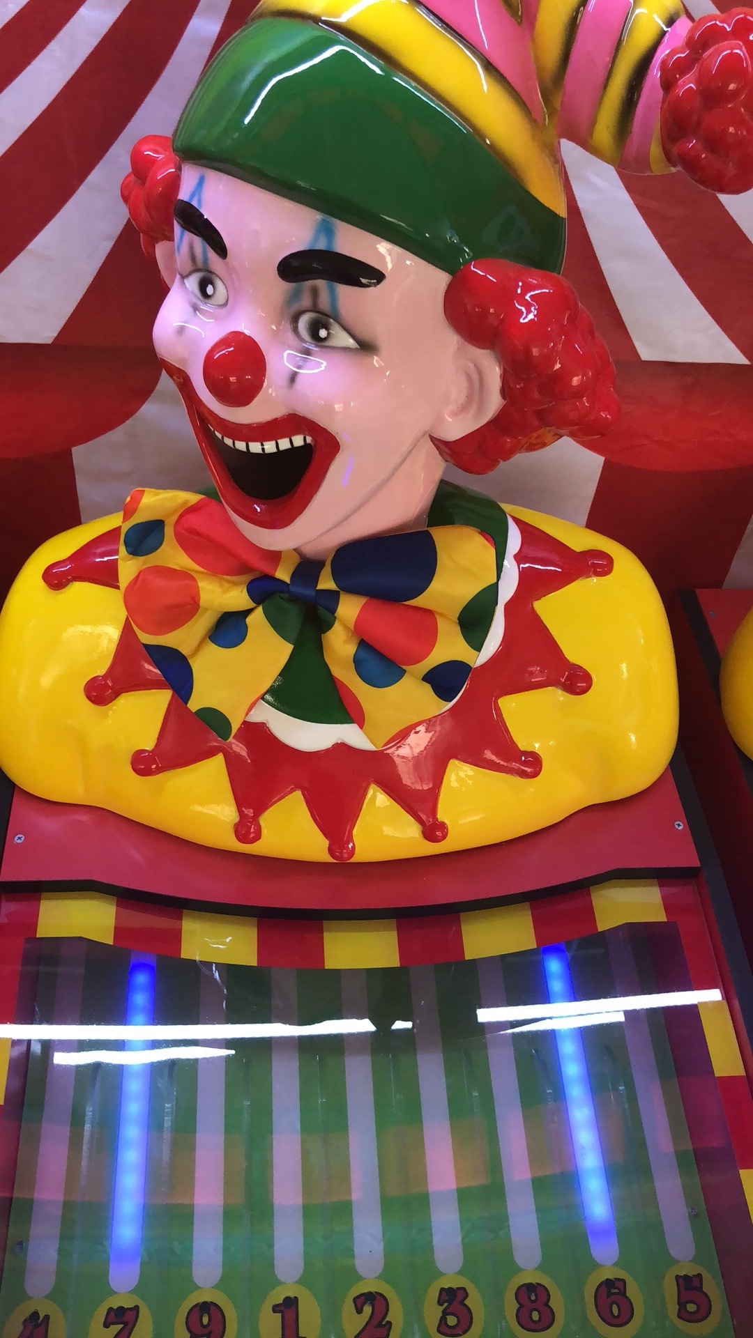 Clown machine Coin Operated Ticket redemption game machine