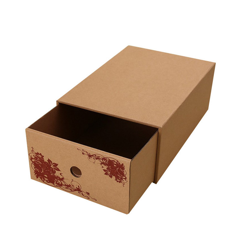 Eco friendly decorative wholesale empty shoe boxes