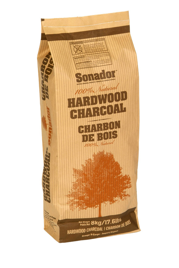 Coal Packing Plastic Paper Bags For Bbq Hardwood Charcoal Packaging