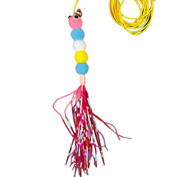 Hanging cat teaser cat toy catnip with bell pet