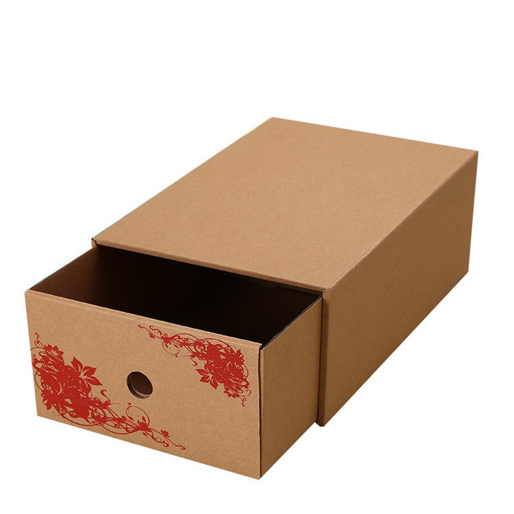 Eco friendly decorative wholesale empty shoe boxes