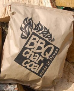 Coal Packing Plastic Paper Bags For Bbq Hardwood Charcoal Packaging