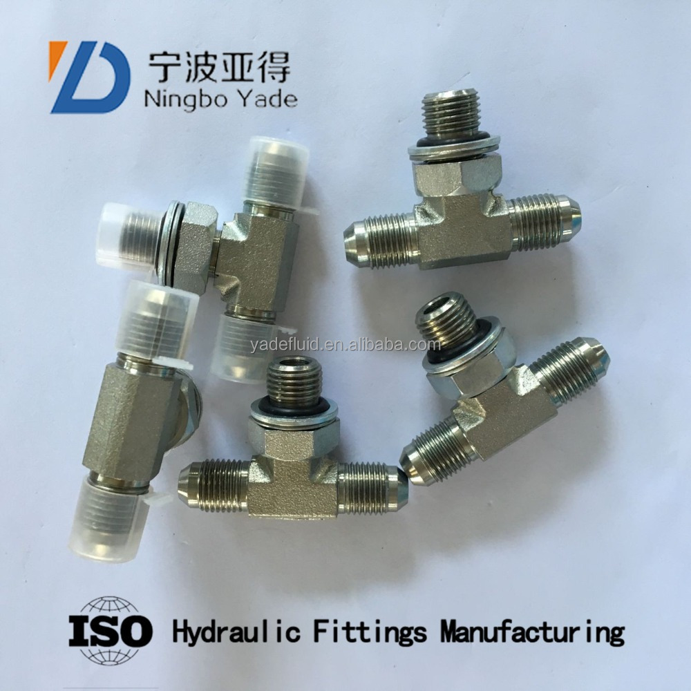 Wholesale 304 Stainless Steel Tube Fitting Elbow Fittings Tee Joint 3 Way Union Pipe Connector Hydraulic Tee Adapter Fittings