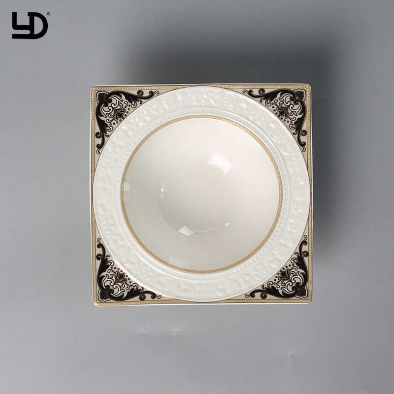 Customized Dinnerware Sets ceramic pakistan dinner sets Luxury Ceramic Houseware Dinnerware Best Dinner Set for Hotel