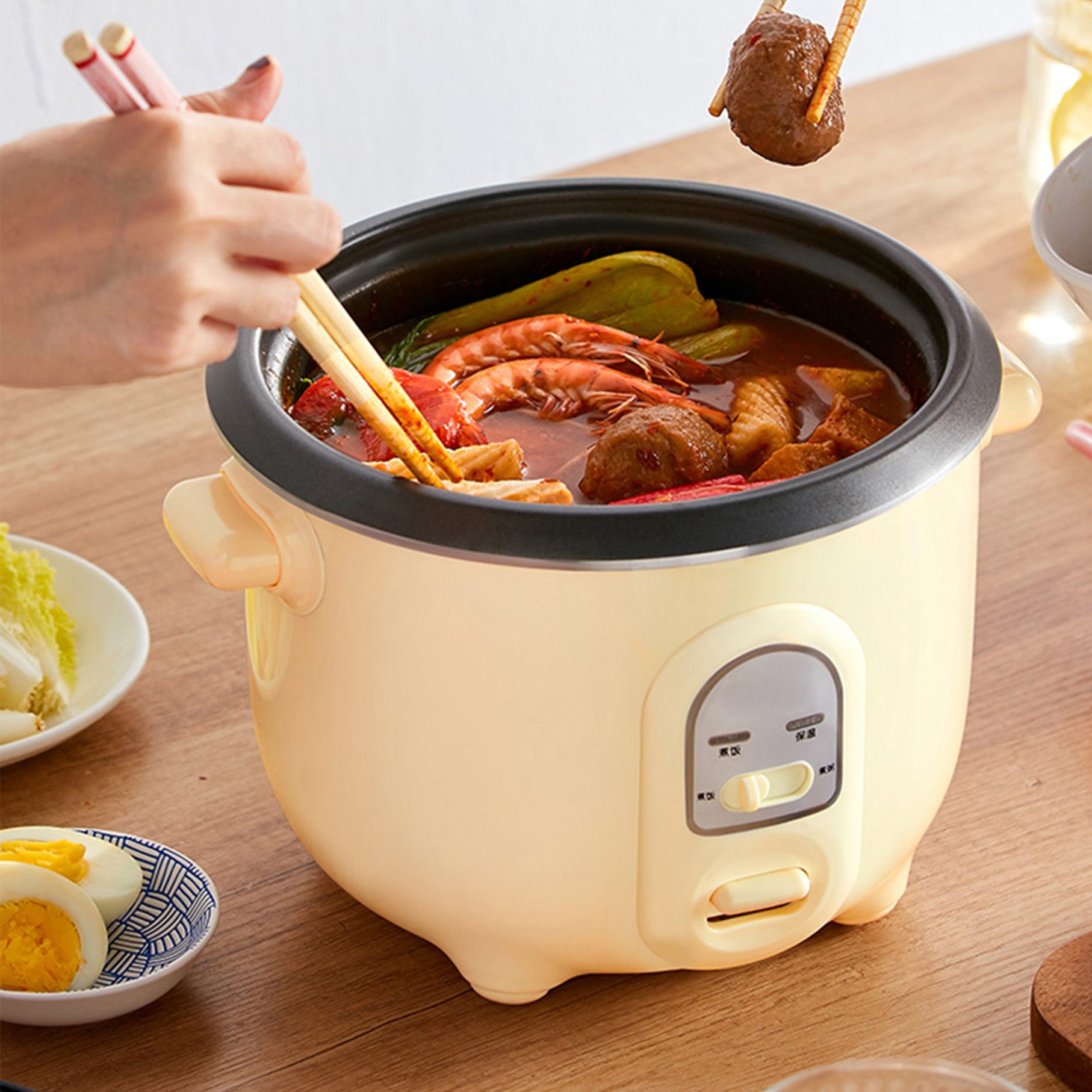 Good Quality Low Sugar 3D Keep Warm Cooking Electric Multi Portable Commercial Rice Cooker