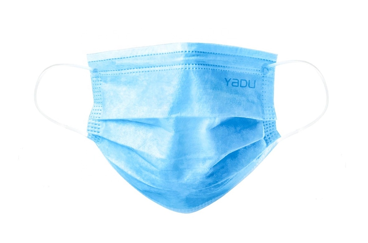 High Quality YADU  Three Layers  Earloops Disposable Type II Medical Face Mask