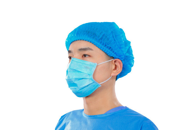 High Quality YADU  Three Layers  Earloops Disposable Type II Medical Face Mask