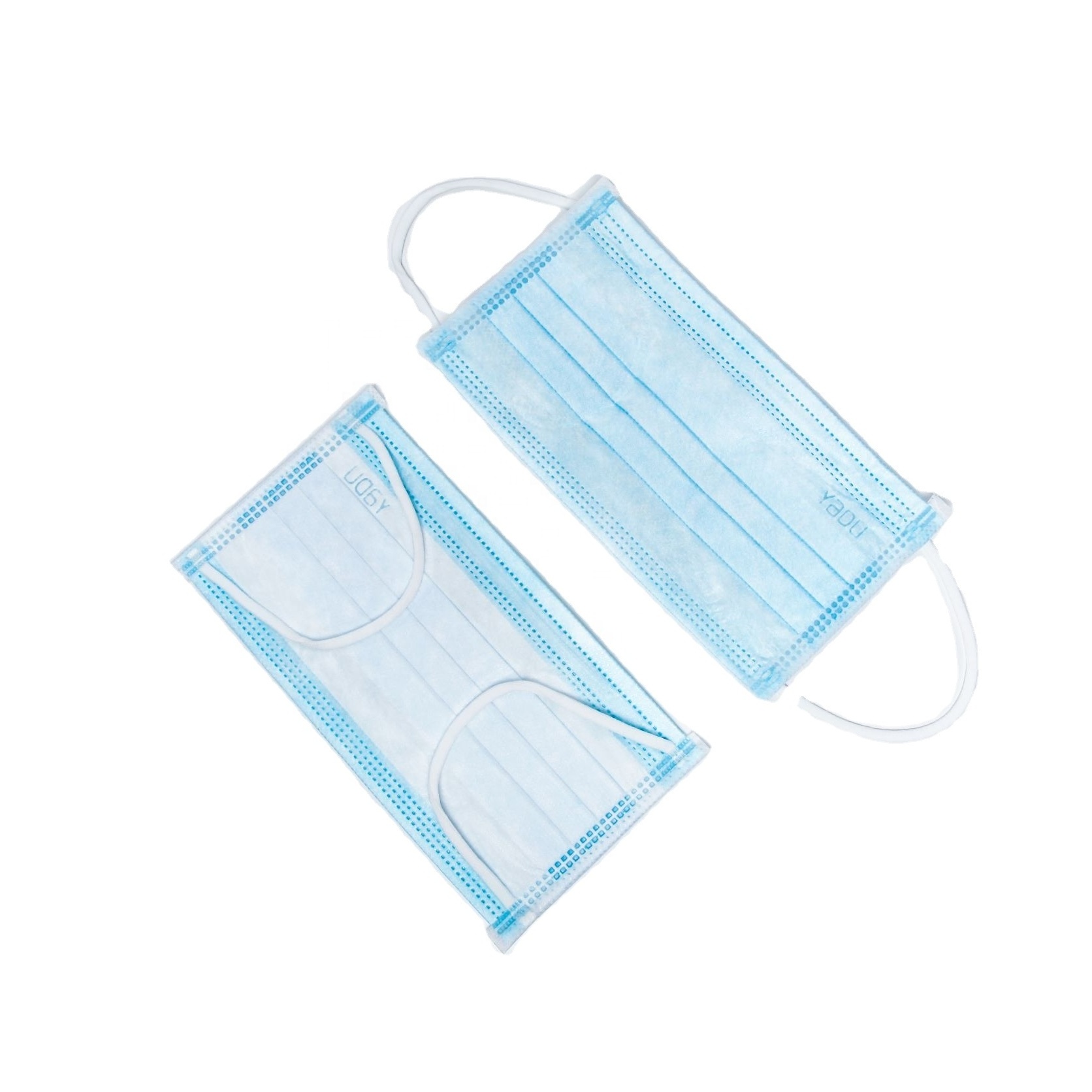 High Quality YADU  Three Layers  Earloops Disposable Type II Medical Face Mask