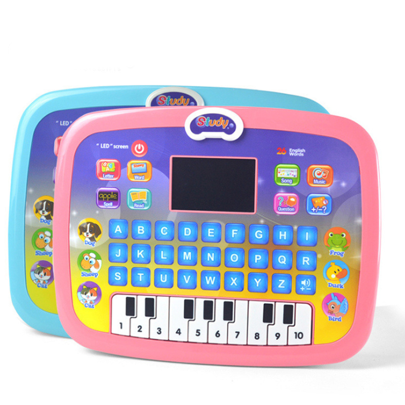 Kids English Learning Machine Piano Study Spelling Letters Educational intelligent LCD screen tablet computer learning toys