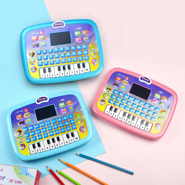 Kids English Learning Machine Piano Study Spelling Letters Educational intelligent LCD screen tablet computer learning toys