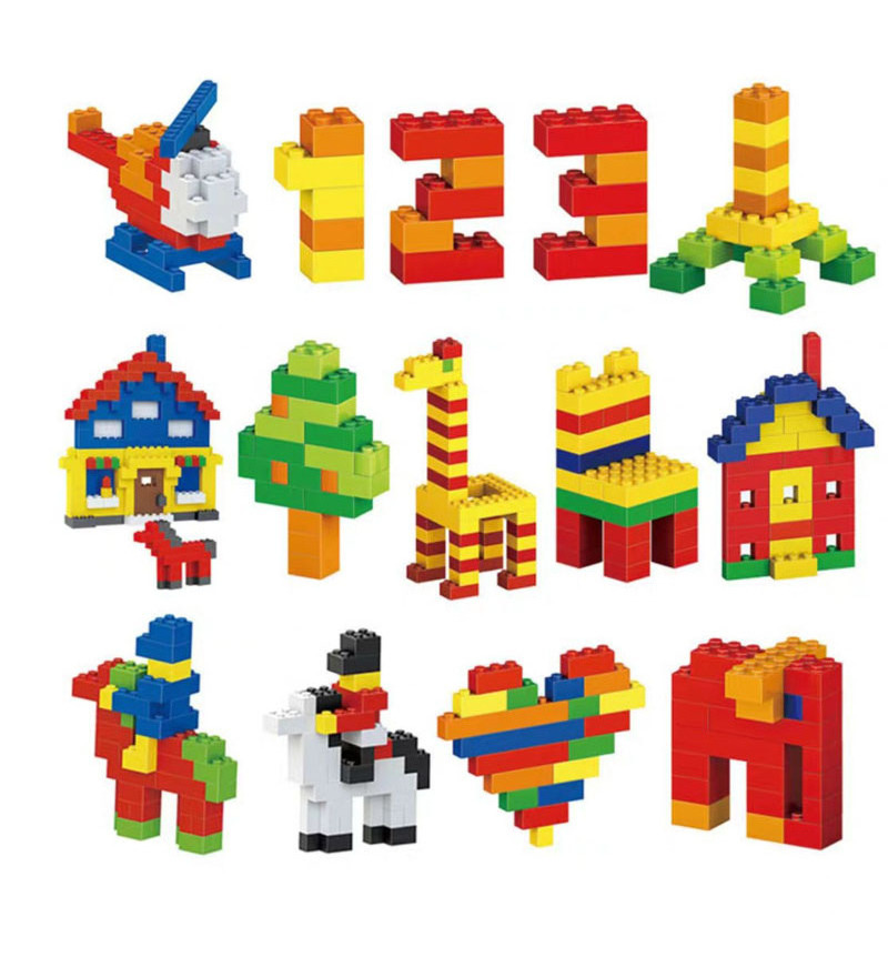 Wholesale Children Building Block Toys Set 1000pcs Classic Building Blocks Diy Bricks Education Toys