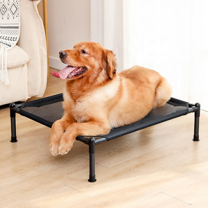 Breathable pet bed Cooling Foldable Portable Pet Outdoor Dog Bed Waterproof Elevated Dog Bed