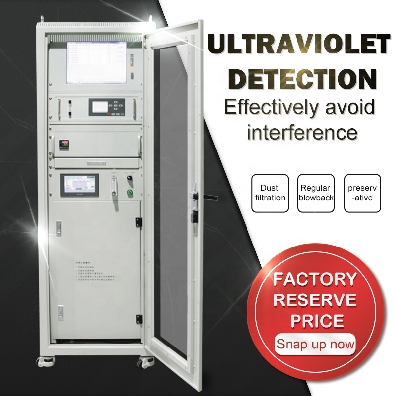 NOx SO2 CO particulate matter flue gas analyzer equipment emits soot and exhaust gas CEMS online monitoring system